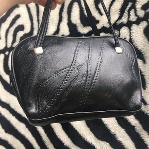 🖤 Black Leather Mini Purse